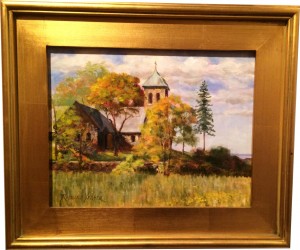 Artist Richard Yeager-Spring at St Annes